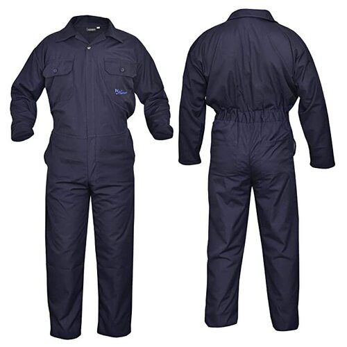LINTFREE COVERALL - Cotton with Sizes S-XXL, All Colors | ESD Enhanced, Anti-Wrinkle, Breathable, Quick Dry, Non-Toxic, Tailored Comfort