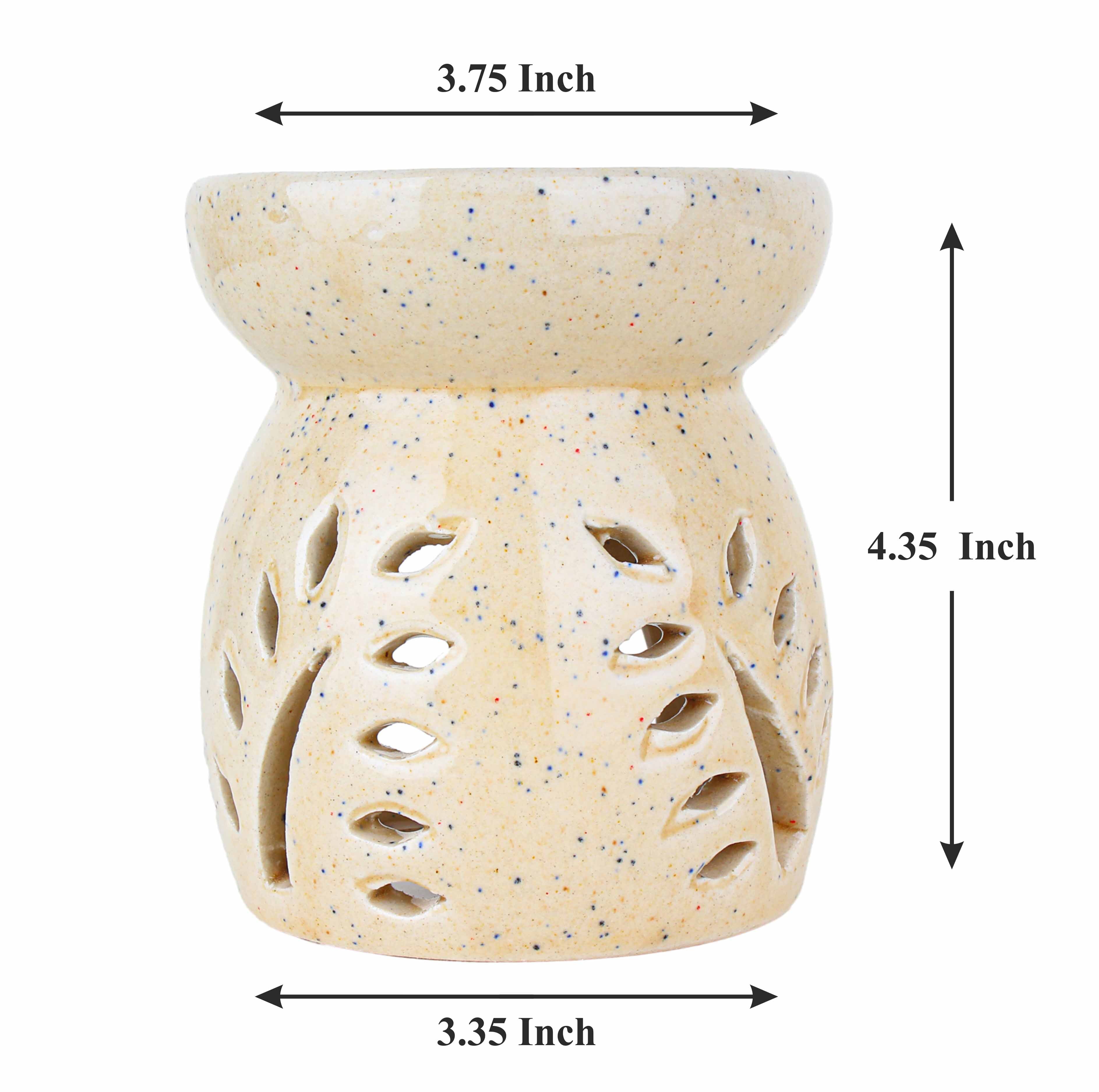 Asian Aura Ceramic Aromatic Oil Diffuser With 2 Oil Bottles Aa-cb-0029b Gender: Male