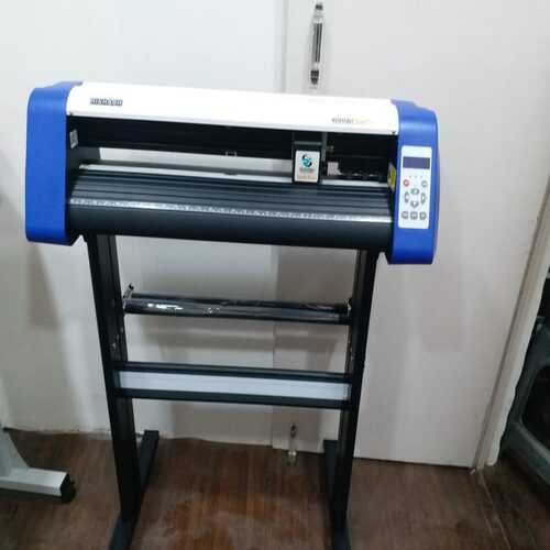 Blue Rishabh Brand 24 Inch Cutting Plotter Gold Cut 800Mm