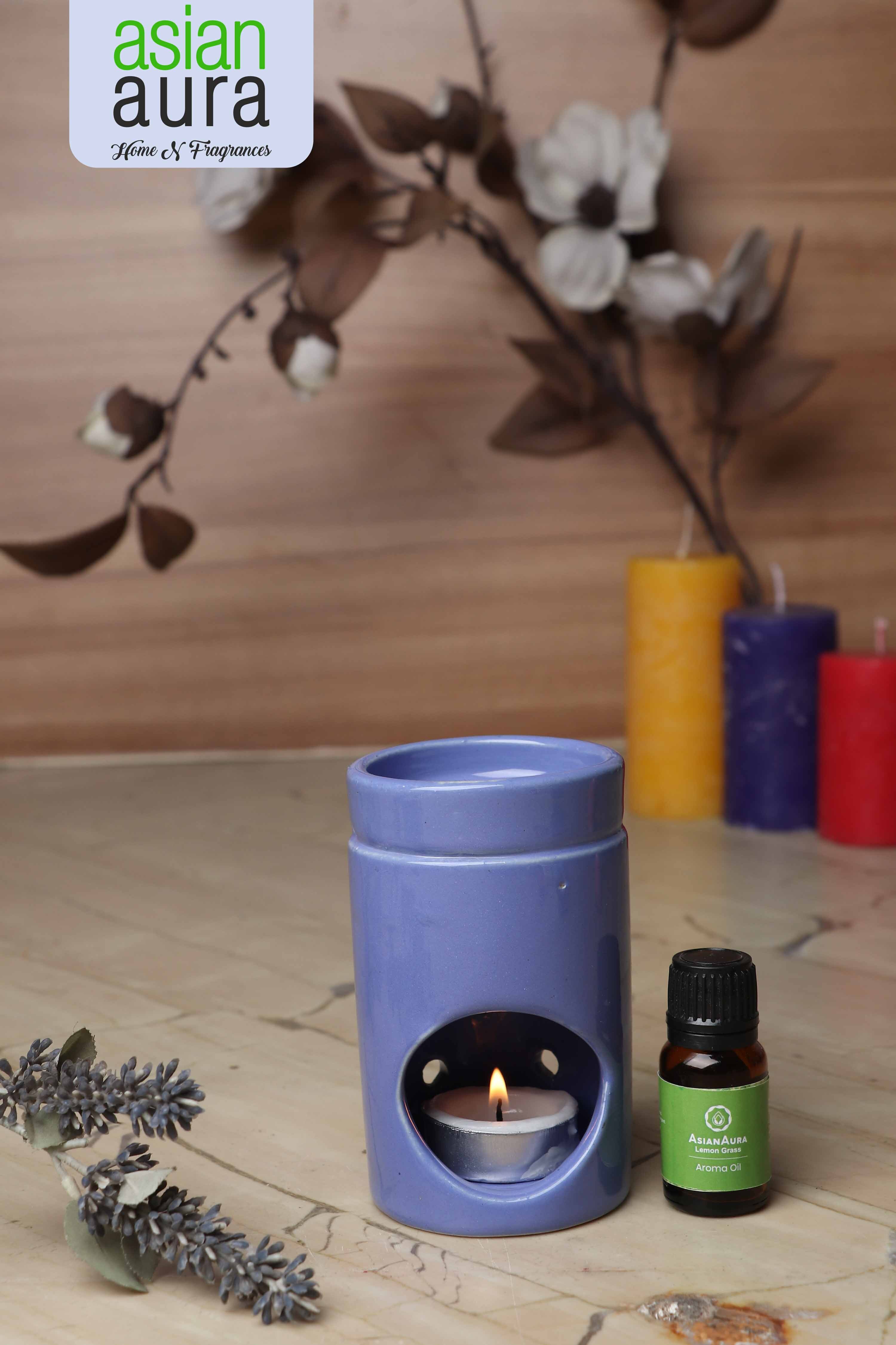 Asian Aura Ceramic Aromatic Oil Diffuser With 2 Oil Bottles Aa-cb-0030a Gender: Female