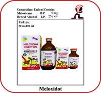 Meloxicam BP बेंजाइल अल्कोहल IPBrand- MELOXIDOT 30 ML
