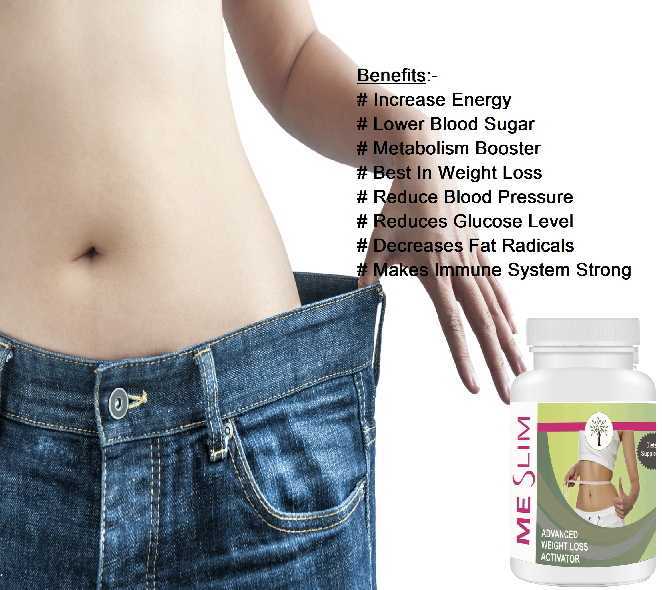 Me Slim Capsules With Advanced Weight Loss Activators