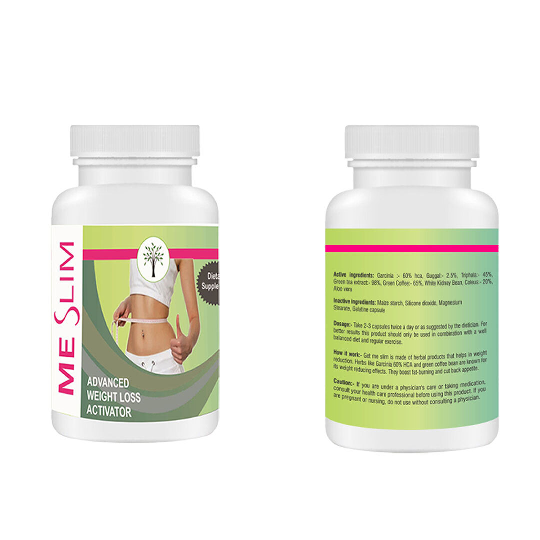 Me Slim Capsules With Advanced Weight Loss Activators