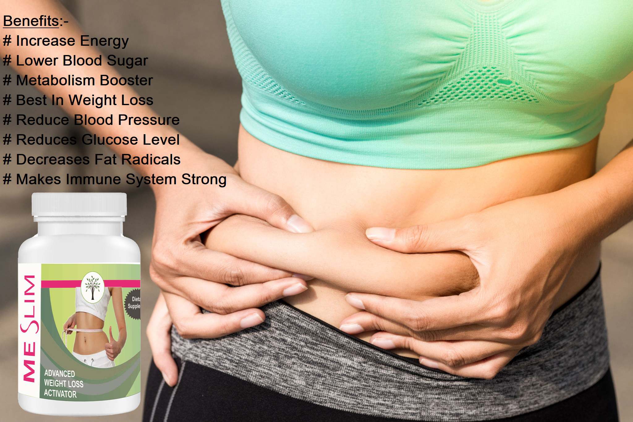 Me Slim Capsules With Advanced Weight Loss Activators