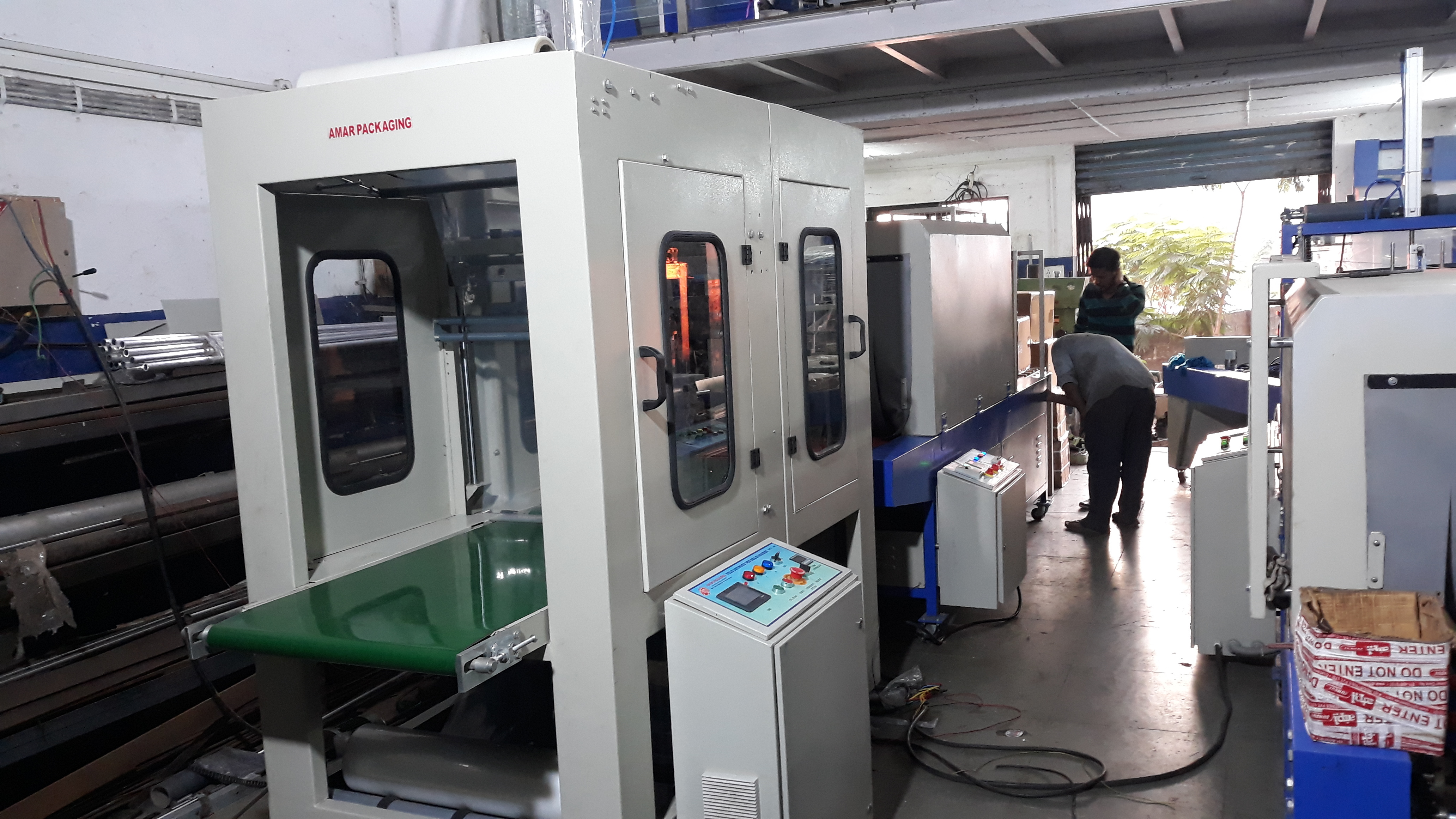 Automatic Web Sealer With Shrink Wrapping Machine - Capacity: 400 Carton/ Per Hour Kg/hr