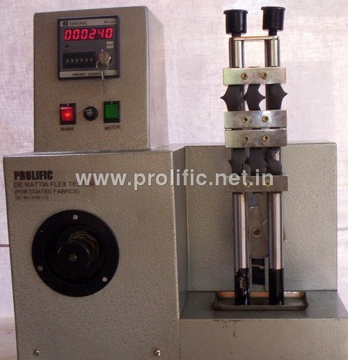 DeMattia Flex Tester - 150-10000 Kg Capacity, Automatic PLC Control | 500-5000 Watt Power, 240 Volt Voltage