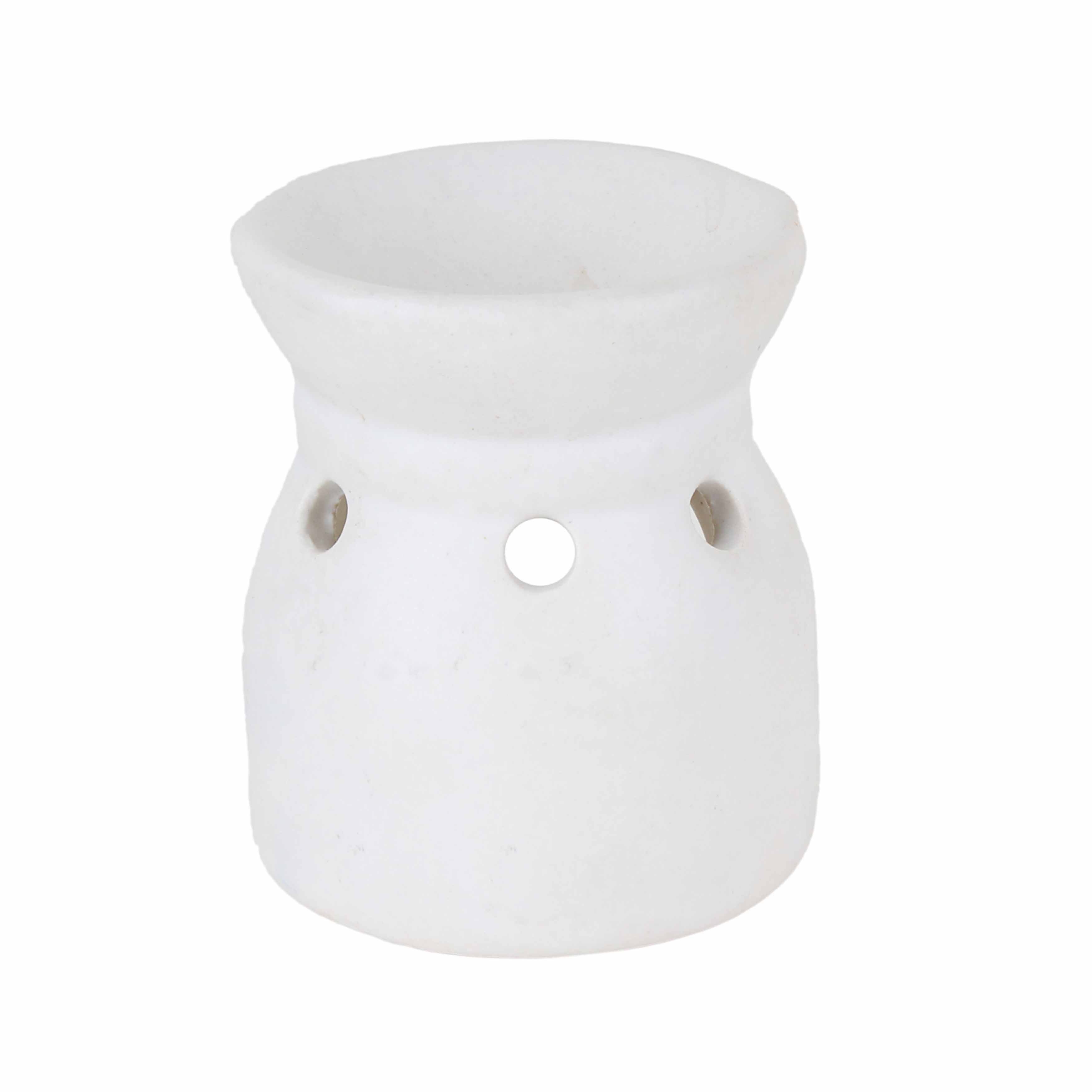 Asian Aura Ceramic Aromatic Oil Diffuser With 2 Oil Bottles Aa-cb-0032w
