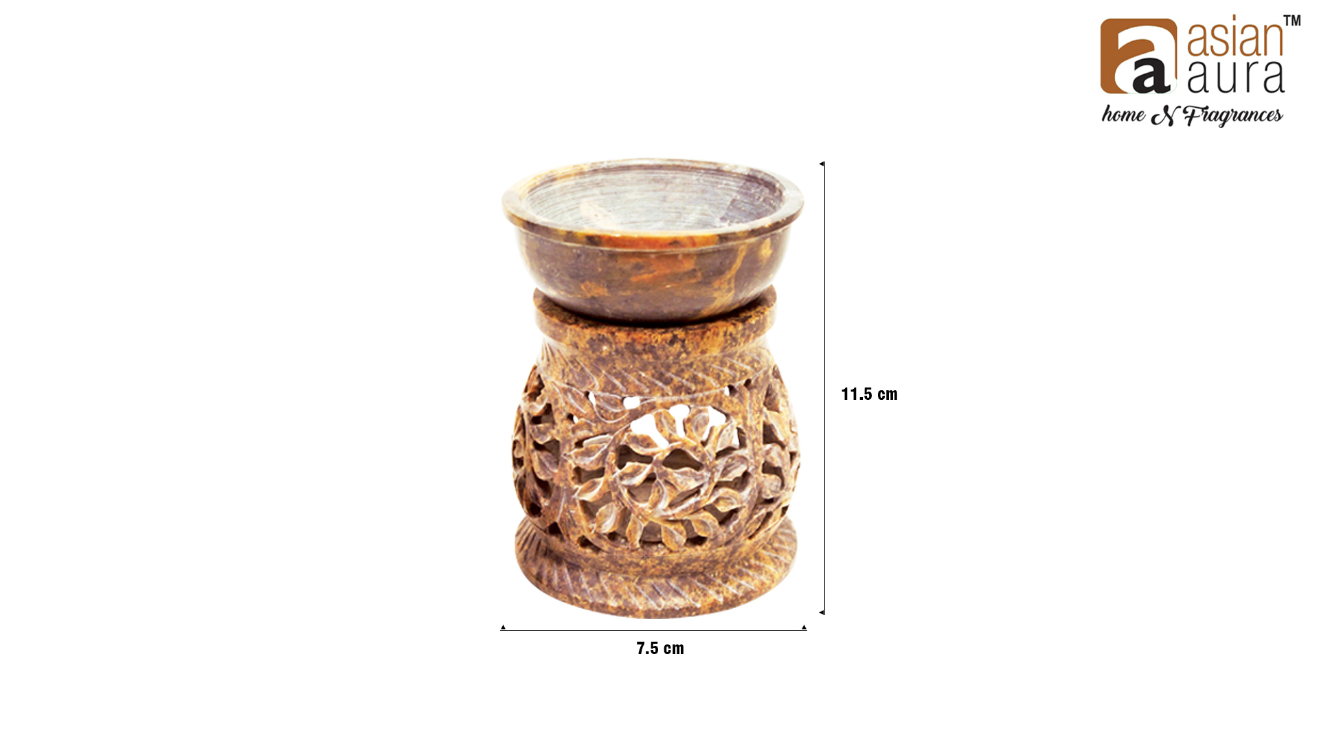 Ceramic Aromatic Oil Diffuser - 10ml Aroma Oil Bottles | Adorable Fragrance, Effective Stress Relief, Aesthetically Pleasing Design