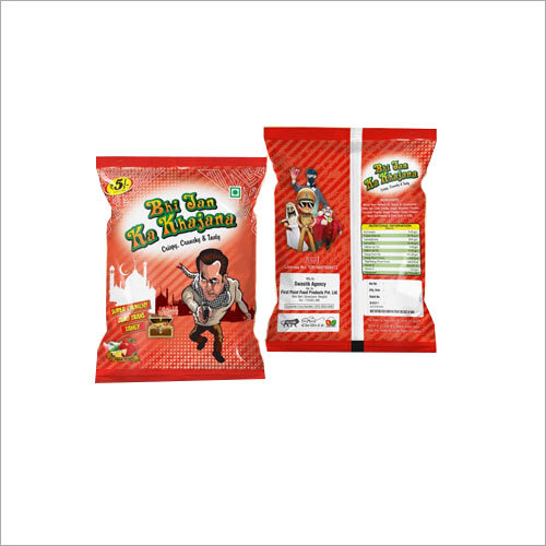 Multicolor Chips Bopp Packaging Pouch