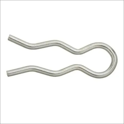 सिल्वर स्टील एक्सटर्नल हिच पिन क्लिप