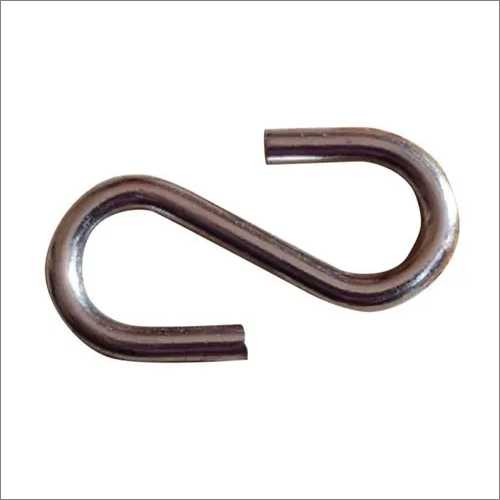 3mm Mild Steel S Hook - 3 Inch Silver, Multiple Hook Type | Corrosion Resistant, Rust Proof, Versatile for Kitchen, Office & Industrial Use