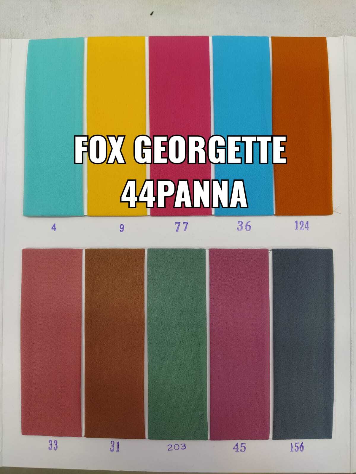 Fox Georgette