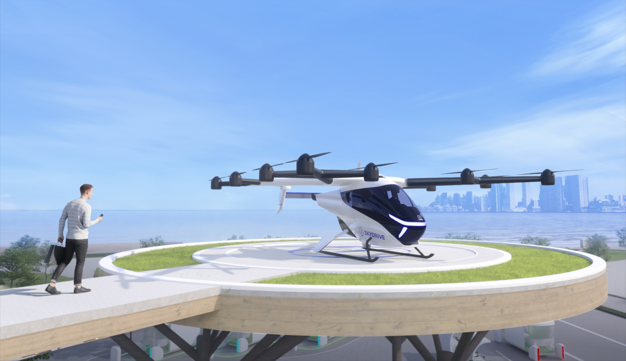 Compact Evtol Sd05 Engine Type: Electric Motor
