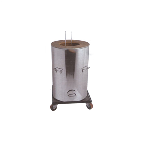 SS Round Tandoor - Stainless Steel, Gas-Powered for Hotel Use | No Installation Required
