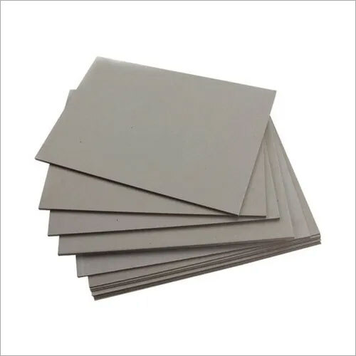 ग्रे रेक्टेंगुलर मिल बोर्ड पेपर