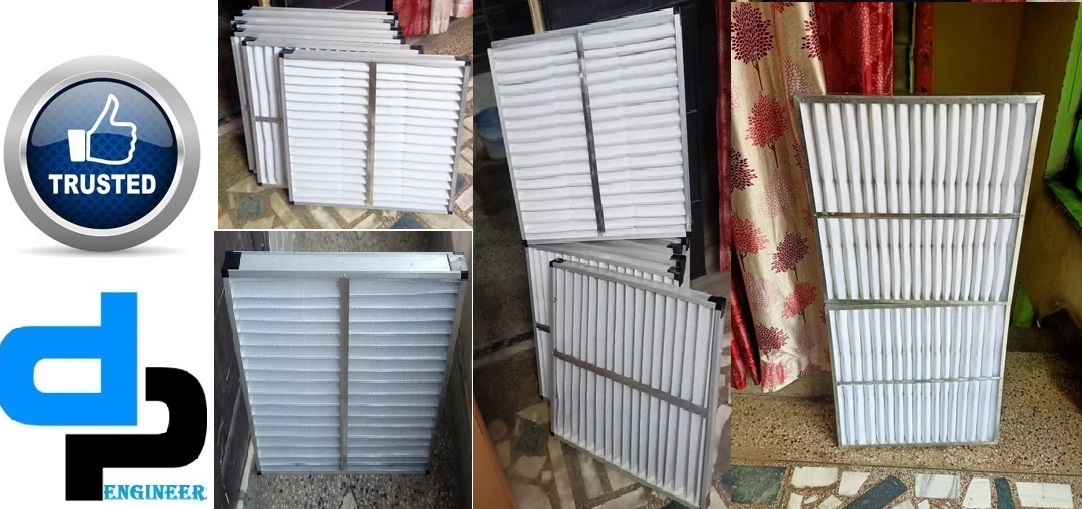 White Ductable Units Pre Filters For Jaipur Rajasthan