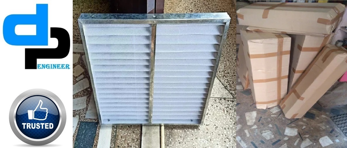 White Ductable Units Pre Filters For Jaipur Rajasthan
