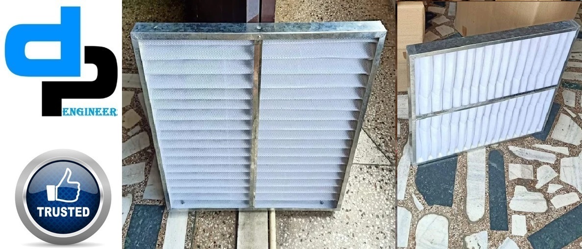 White Ductable Units Pre Filters For Jaipur Rajasthan
