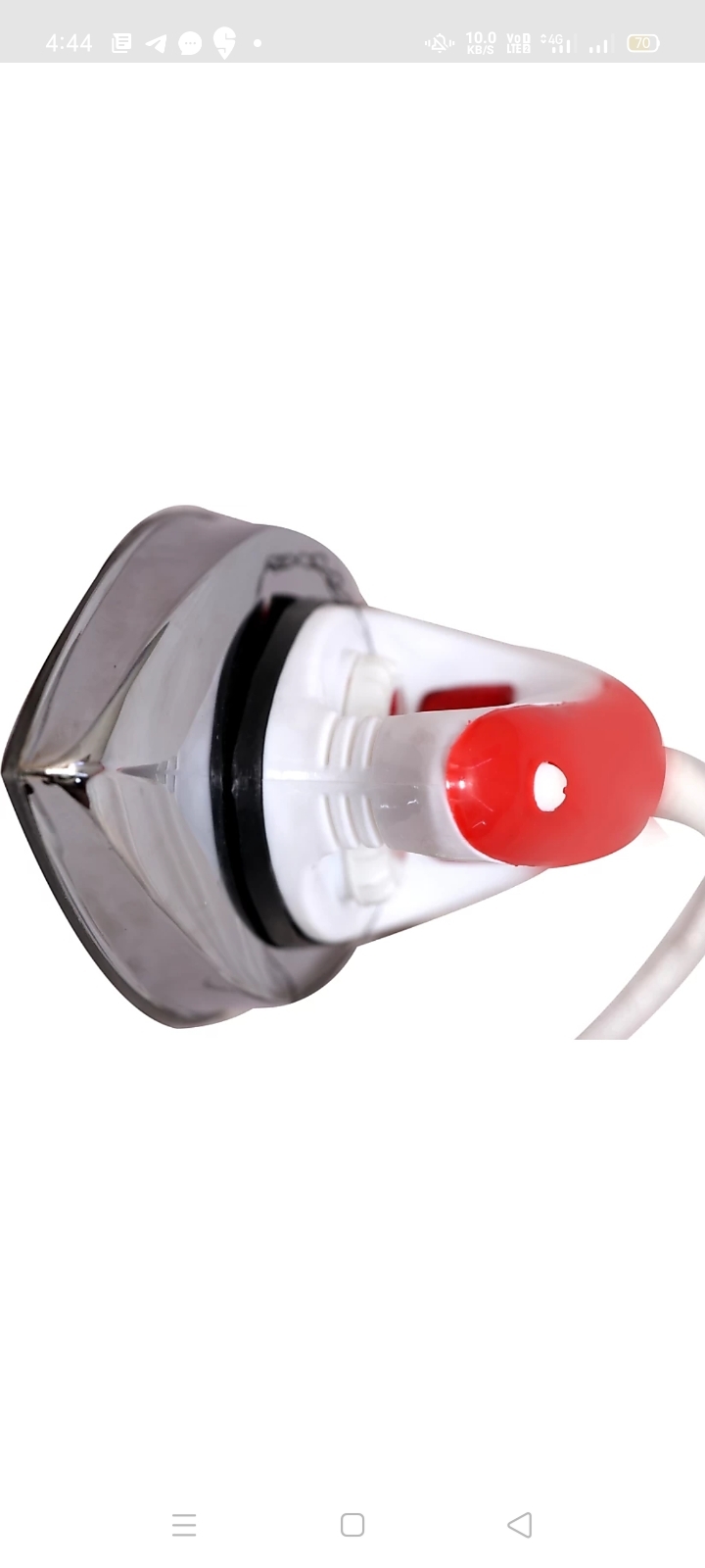 Electric Iron - Stainless Steel | Multiple Colors, Over Heating Protection, Dry Iron Type