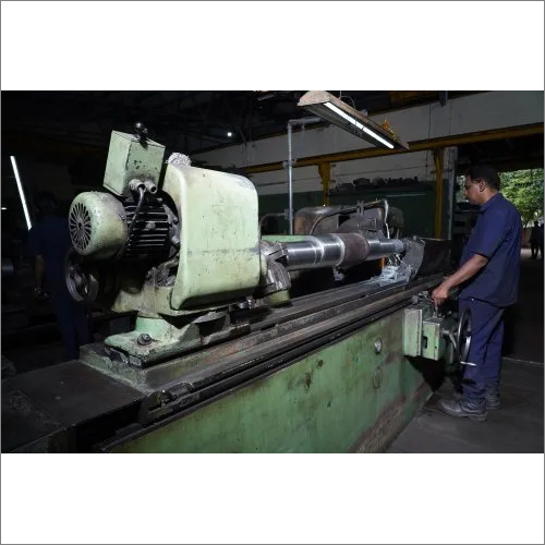 Silver Eccentric Crusher Shaft