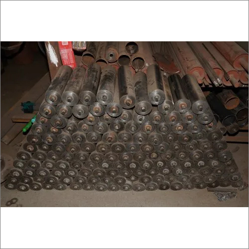 Silver Simple Taper Conveyor Roller