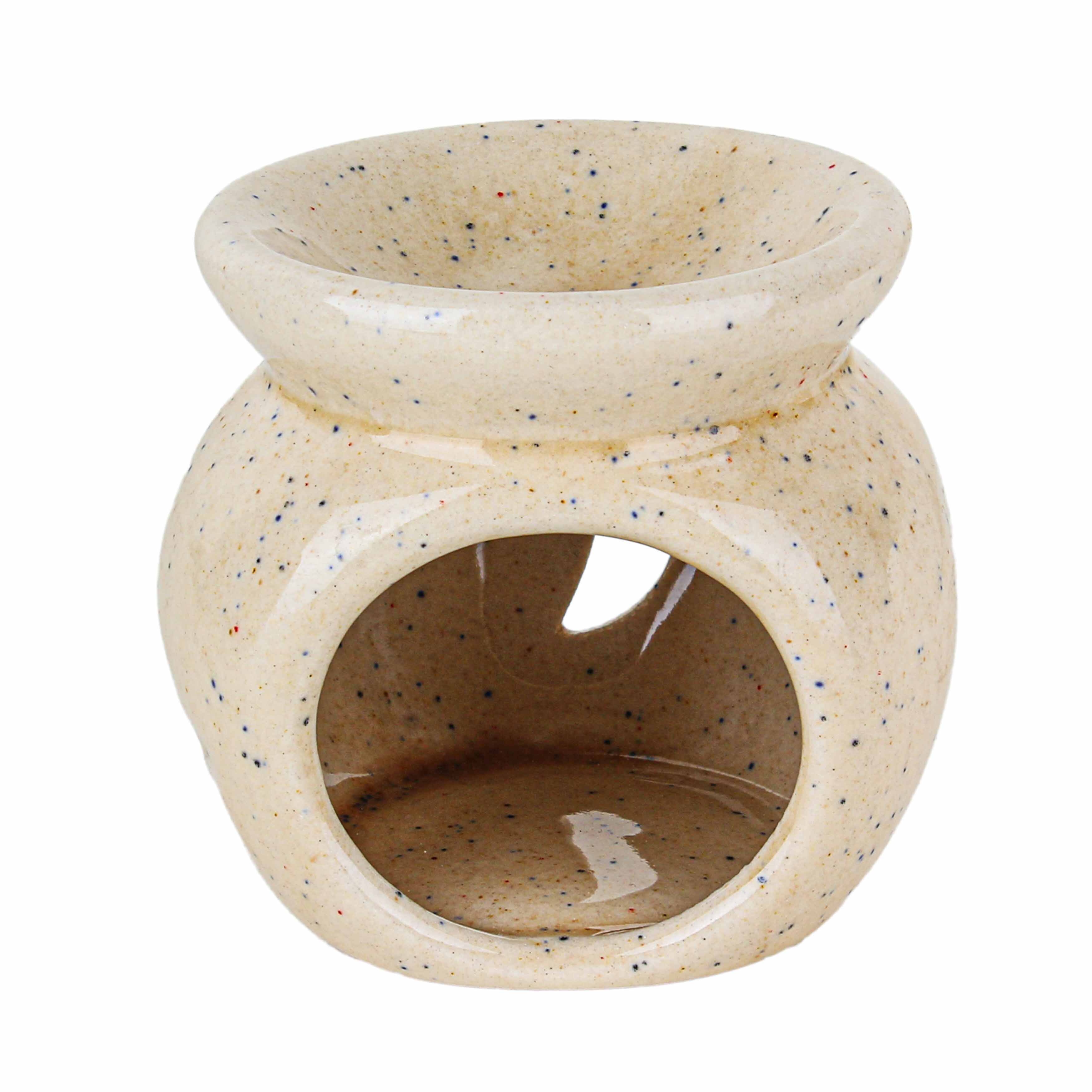 Asian Aura Ceramic Aromatic Diffuser - 10ml , Long Lasting Fragrance For Home And Office, Aesthetic Design For Personal Care And Daily Use