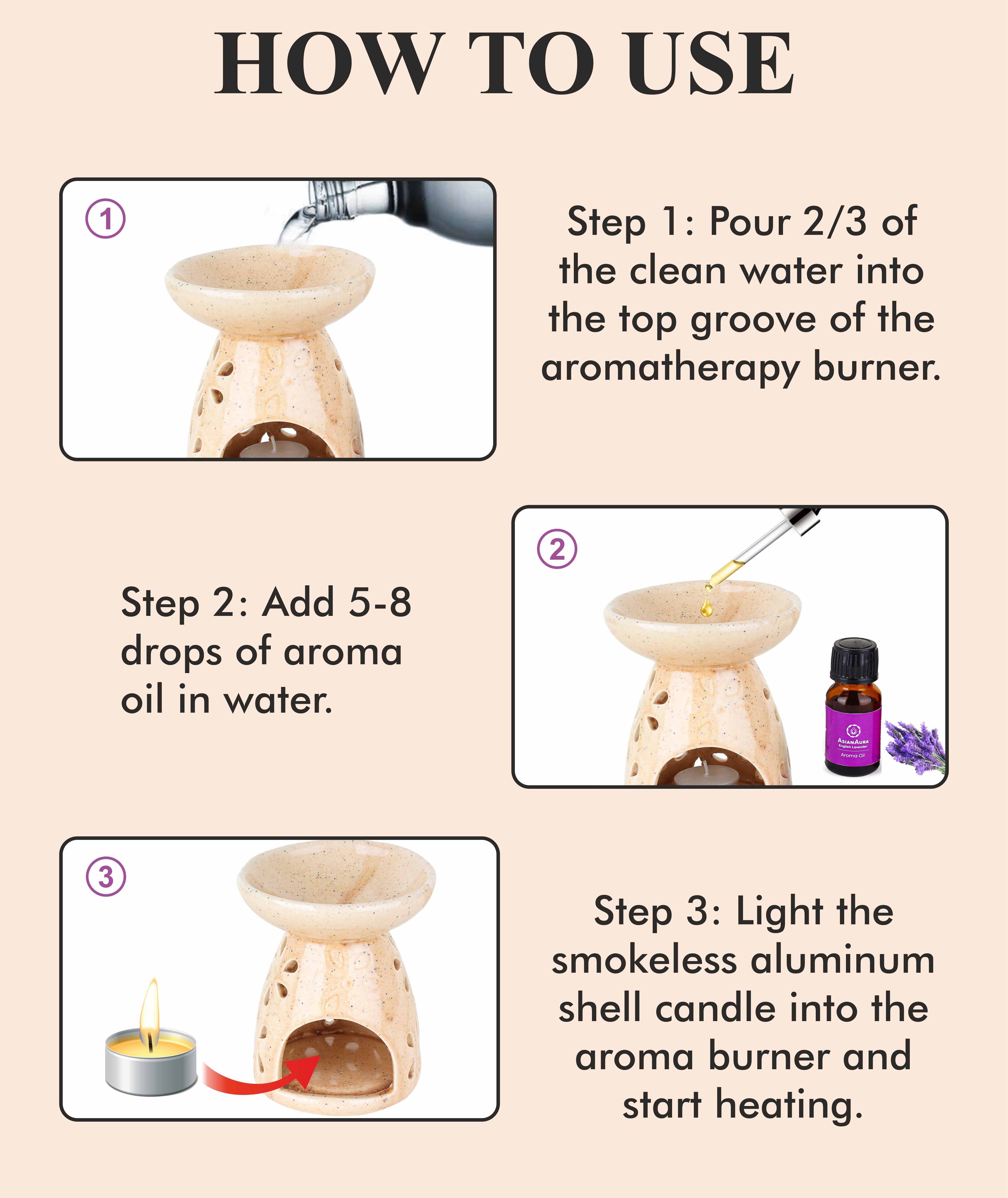 Ceramic Aromatic Diffuser Aacb-0042brown