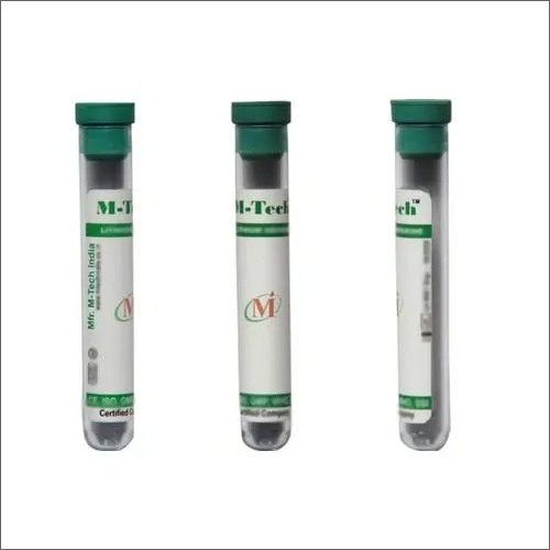 Plastic Lithium Heparin Non Vacuum Blood Collection Tube