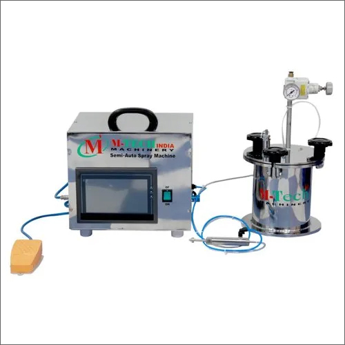 Durable Semi Auto Blood Collection Tubes Spraying Machine