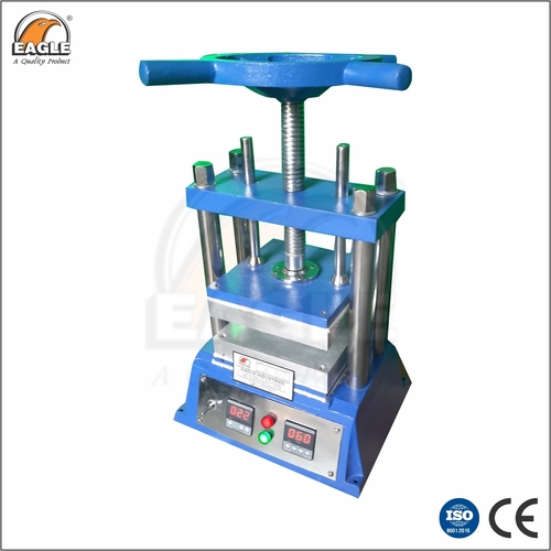 ब्लू एंड ग्रे डिजिटल वल्केनाइज़र (डाई प्रेस)