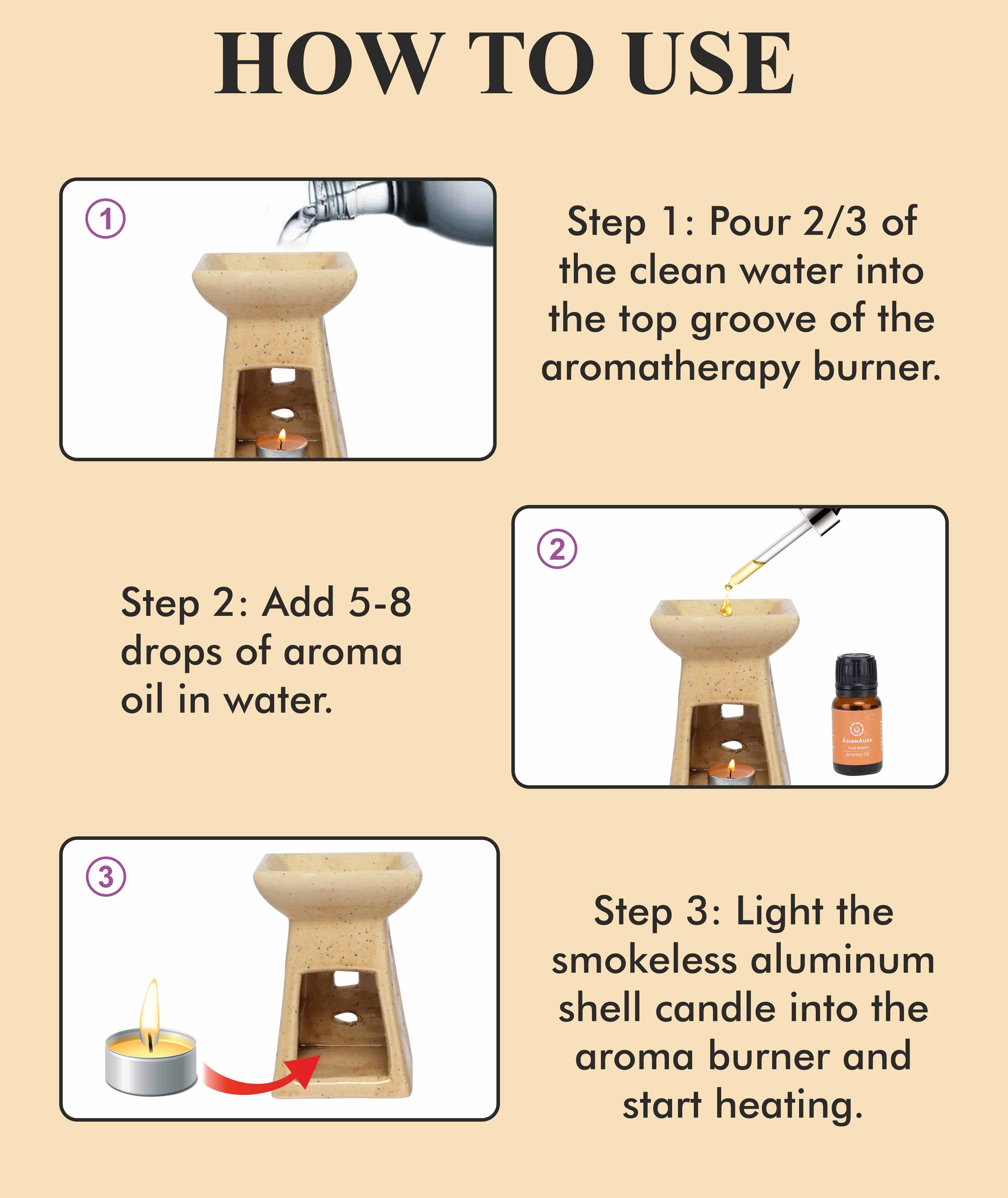 Ceramic Aromatic Diffuser Aa-cb-0044brow