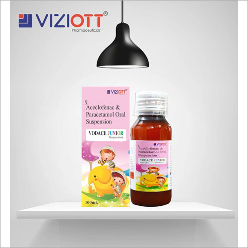 एक्क्लोफेनाक और पेरासिटामोल ओरल सस्पेंशन की सामान्य दवाएं