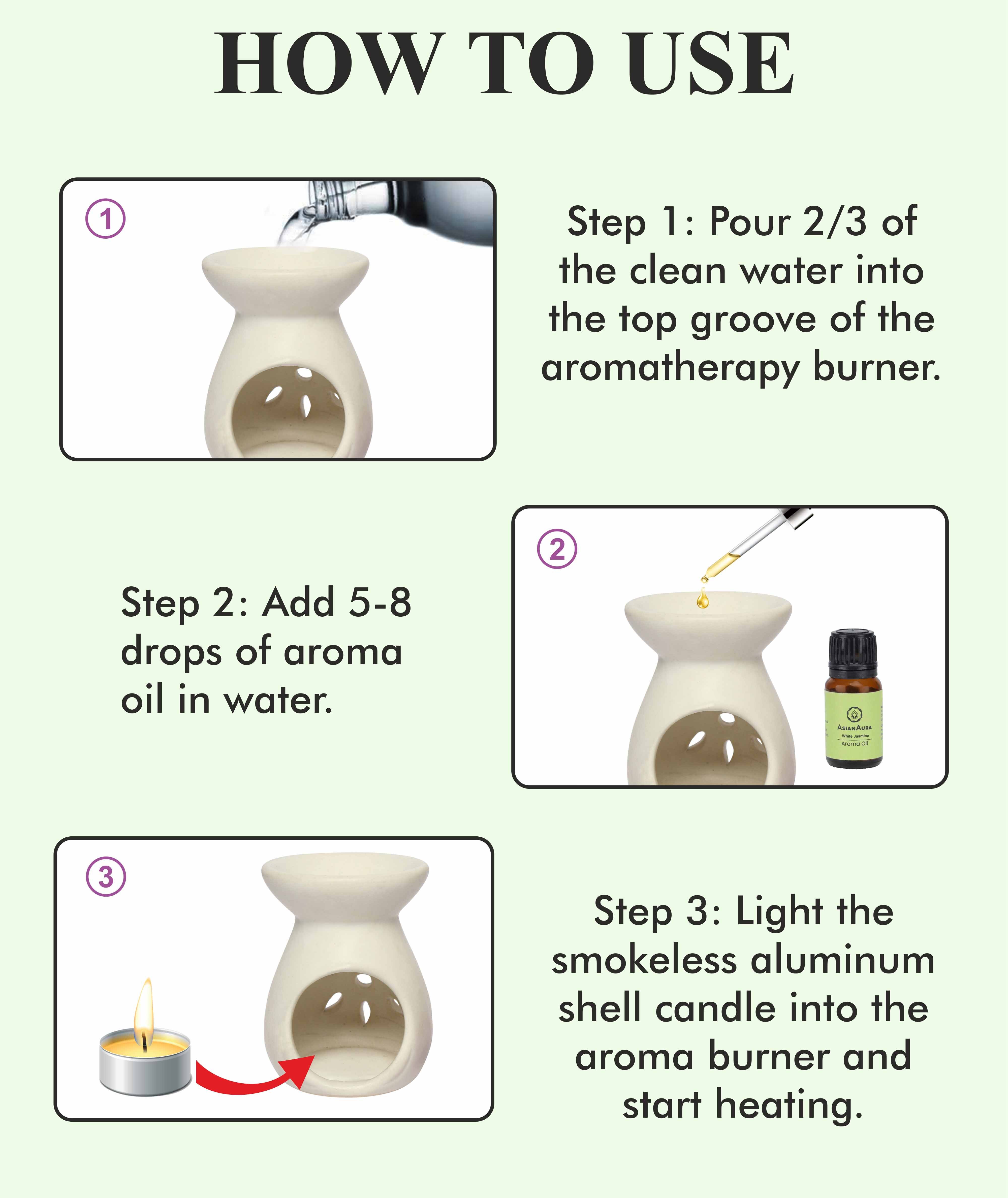 Ceramic Aromatic Diffuser Aa-cb-0045d-white
