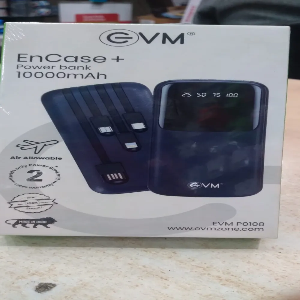 Evm Encase Plus Power Bank 10000mah Evm P0108