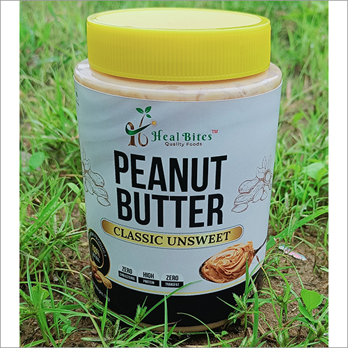100% Natural Classic Unsweet Peanut Butter - 1000g Original Flavor Brown Color | Suitable For Adults Children And Old-aged Individuals