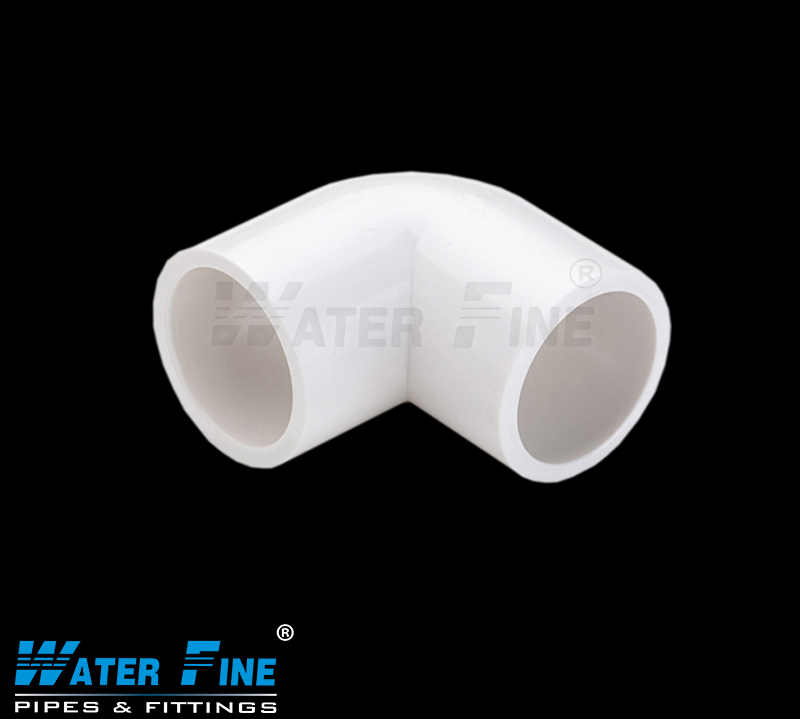 Upvc Elbow - Astm Standard | White Female Connection For Reliable Plumbing Solutions