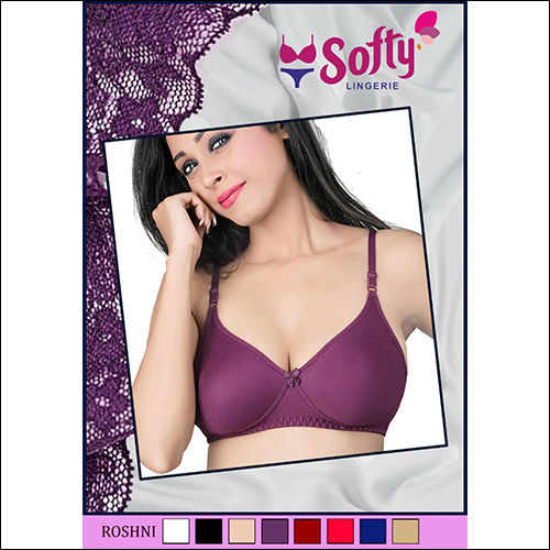 Purple Roshni Ladies Bra