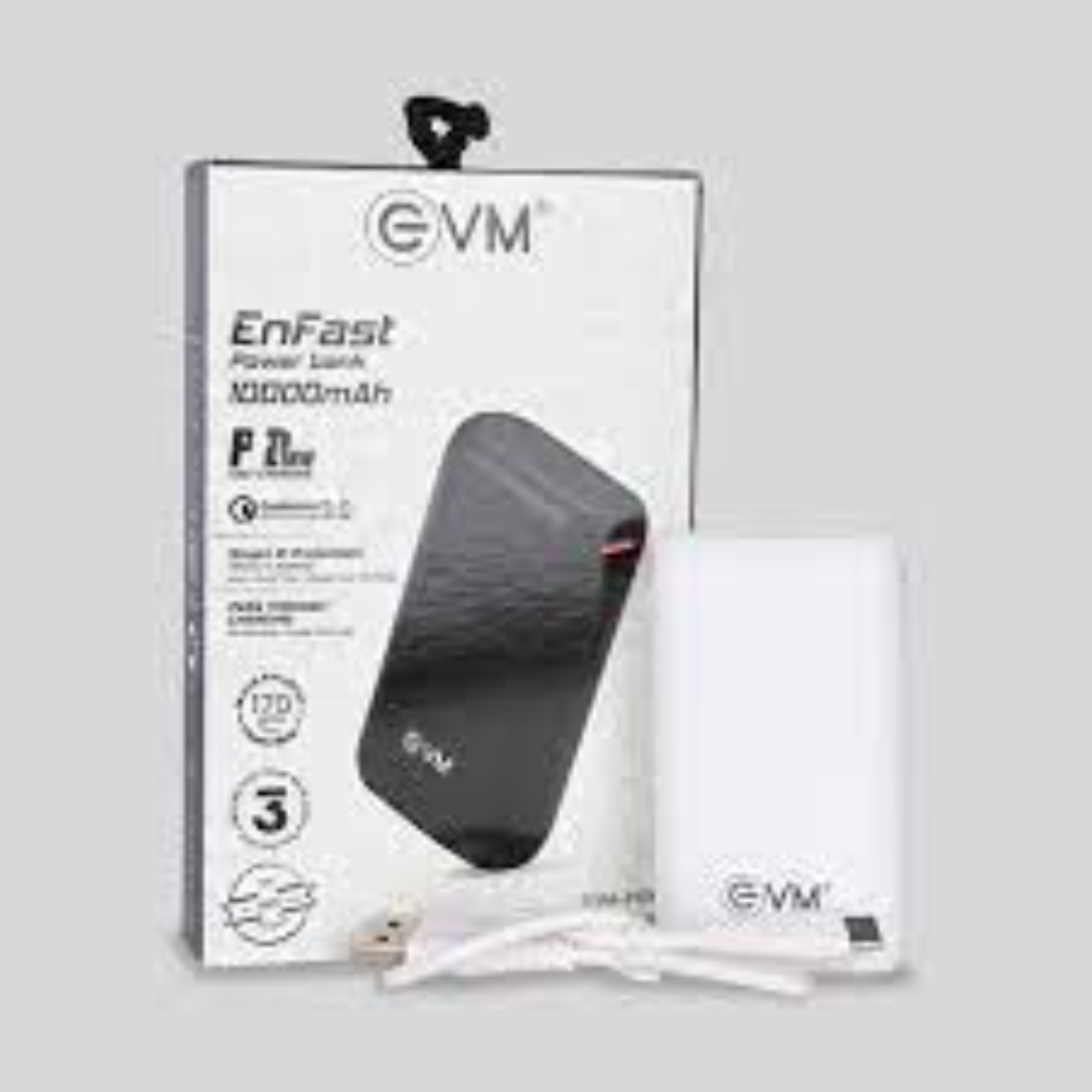 Evm Enfast Plus Power Bank 10000mah Evm P0202 3.0