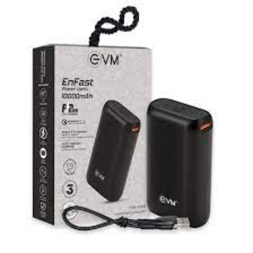 Evm Enfast Plus Power Bank 10000mah Evm P0202 3.0