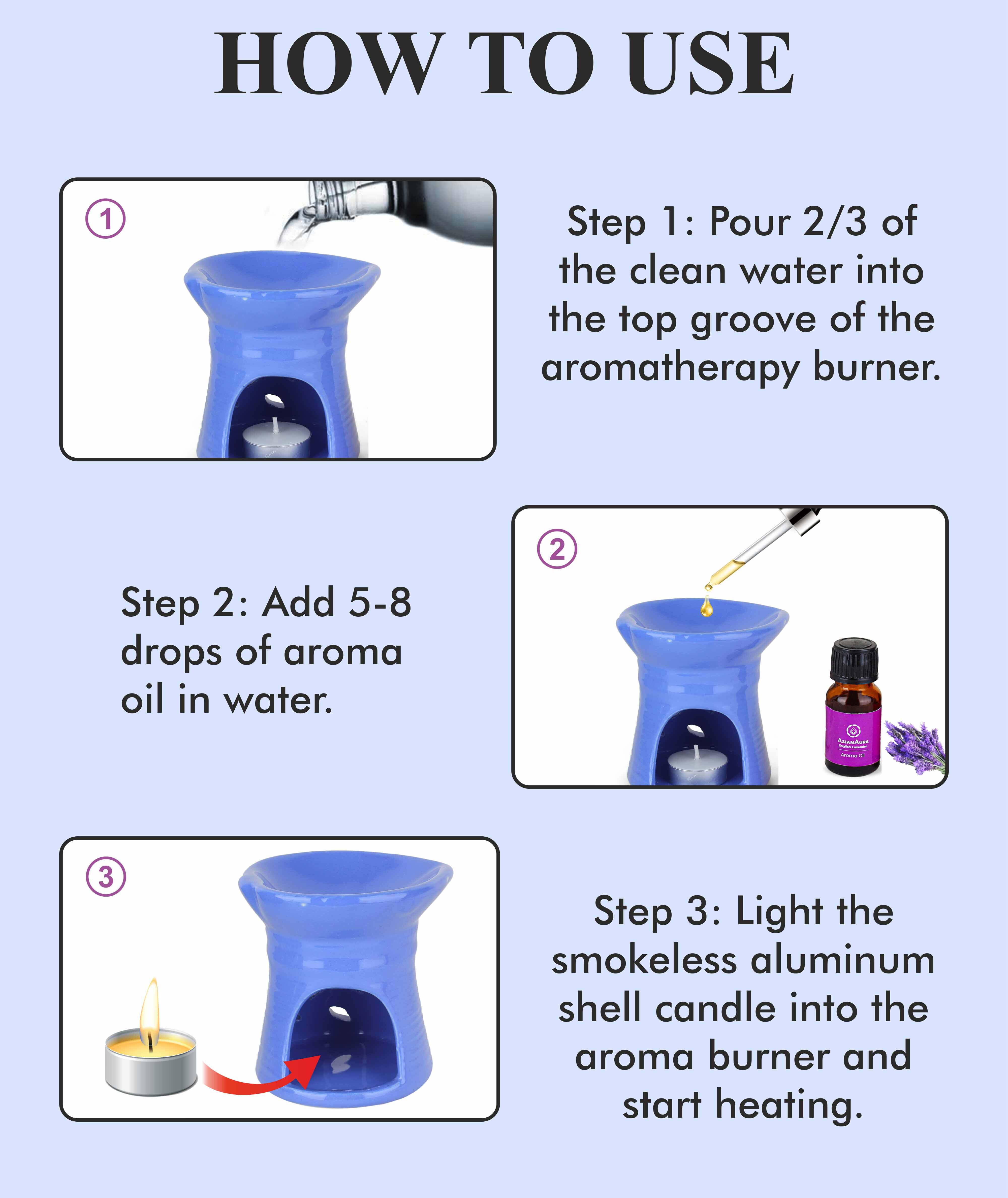 Ceramic Aromatic Diffuser Aa-cb-0049 - Brand Name: Asian Aura