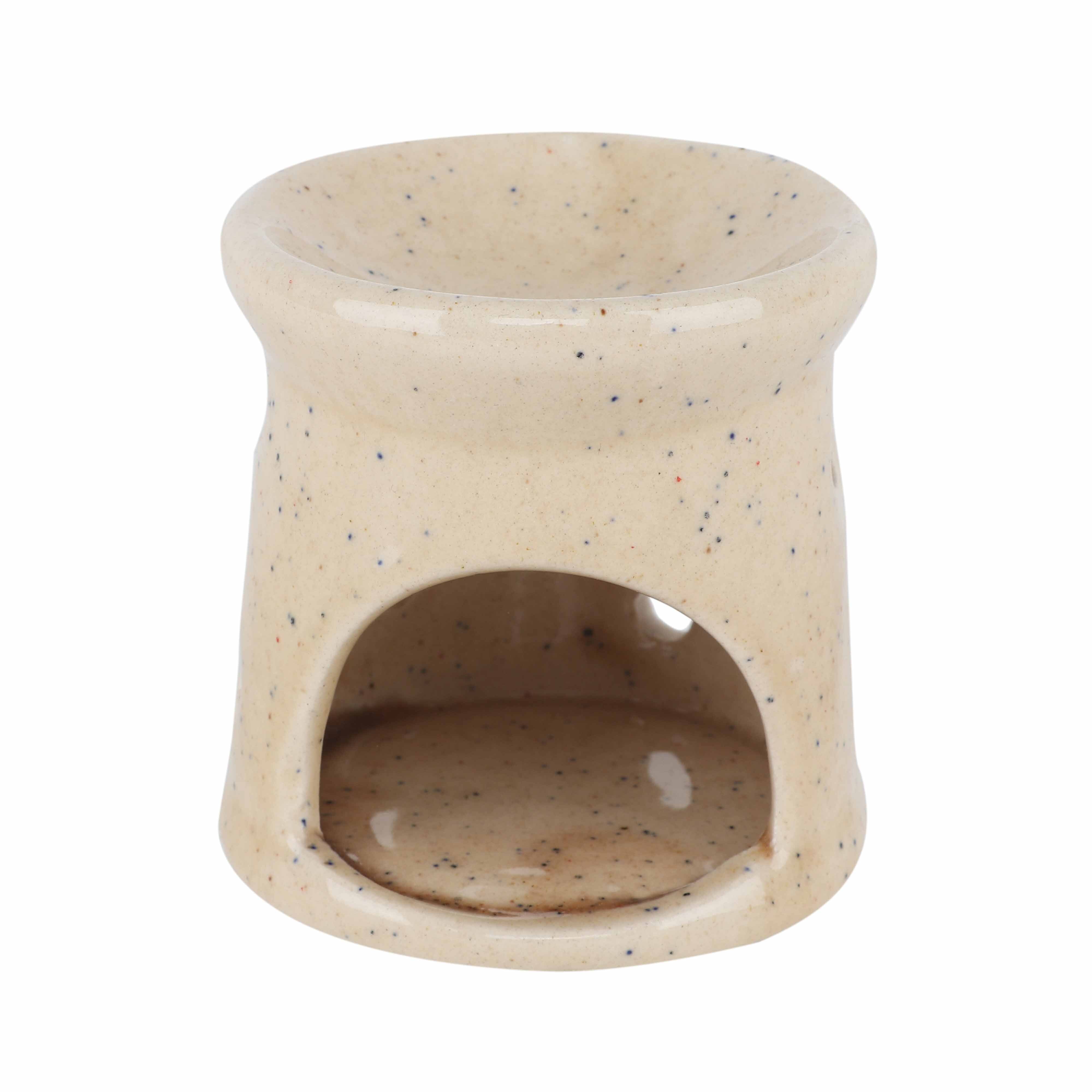 Asian Aura Ceramic Aroma Oil Diffuser - 10ml Aroma Oil Capacity | Unique Design, Long Fragrance, Stress Relief, Ideal For Daily Use