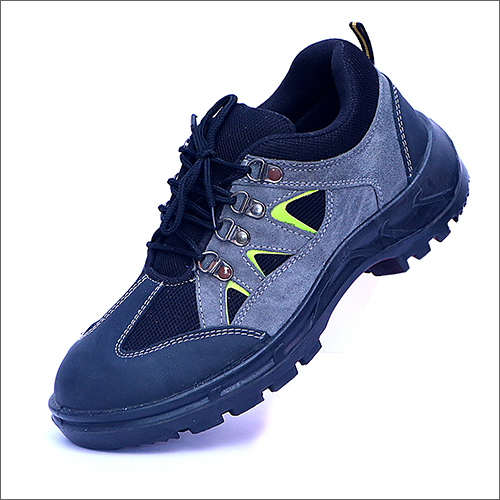 Black Men High Quality Industrial Safety Shoes