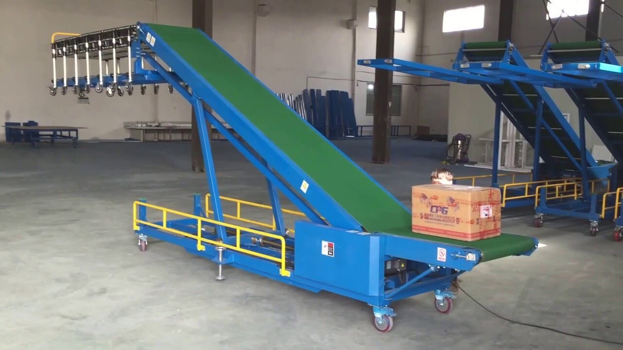 Truck Loading Conveyor - Color: Any Colour