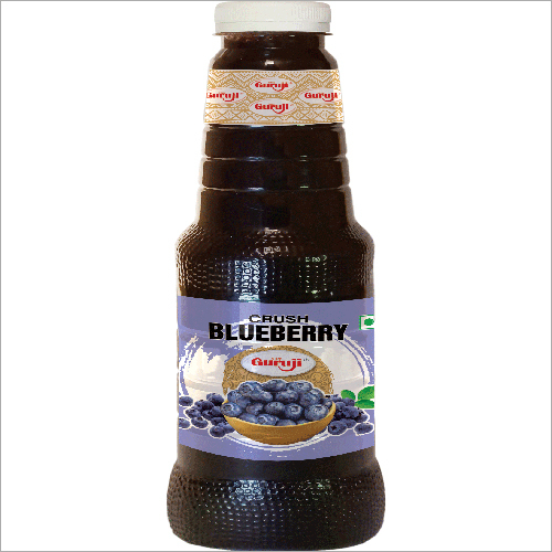 Crush Blueberry Packaging: Bottle