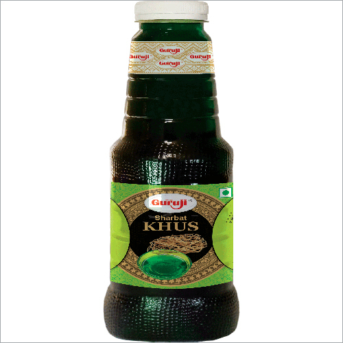 Sharbat Khus - Sweet Flavor, Bottle Packaging | Refreshing Beverage For Culinary Delights, Perfect For Summer Celebrations