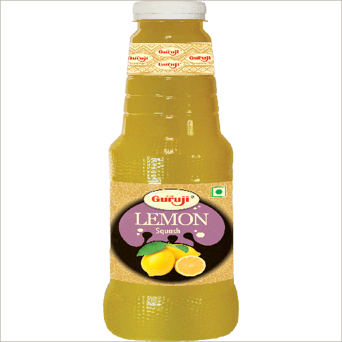 Lemon Squash - 500ml Glass Bottle | Refreshing Citrus Taste, Perfect For Mixing, Ideal For Cocktails And Beverages