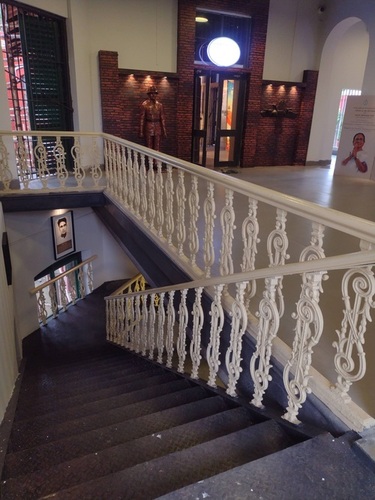 Cast Iron Railing - Color: Black White Blue Green