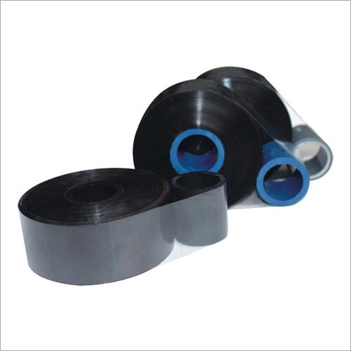 TTO Black Wax Resin Ribbons - Wax Resin & Resin Material, Sizes 22mm - 100mm, Color Black | Sharp 7 Fine Printing for High-Speed Industrial Usage