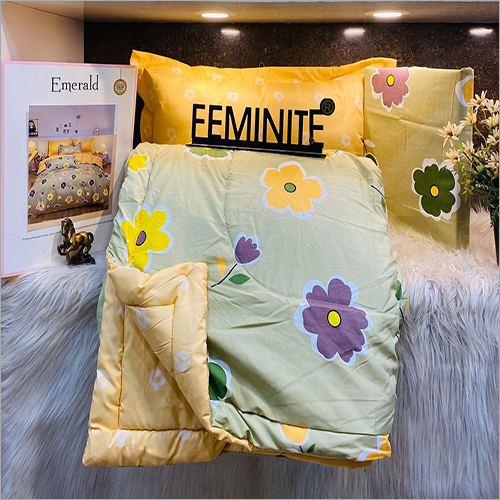 Yellow Emerald 4 Pcs Comforter Set