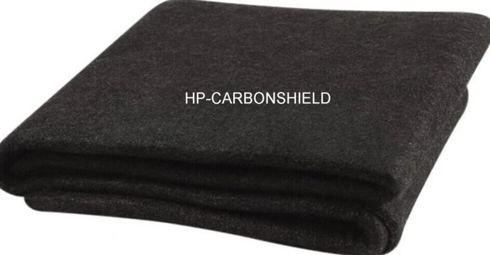 Carbon Fiber Fire Welding Blanket - Black | Commercial Use, Flame And Spark Protection
